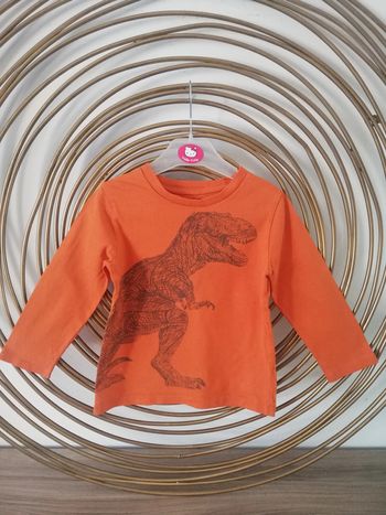 Tshirt à manches longues GAP dinosaure T3 ans