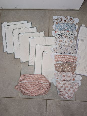 Lot de couches à poche + insert geffen baby