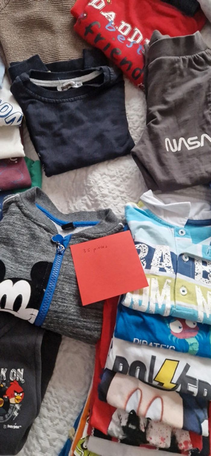 Lot 35 vêtements garçon 2 et 3 ans - photo numéro 16