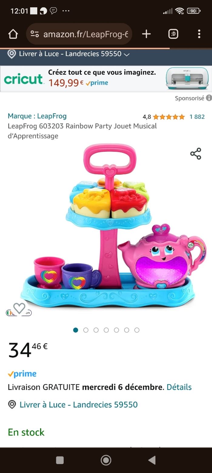 Service à thé vtech