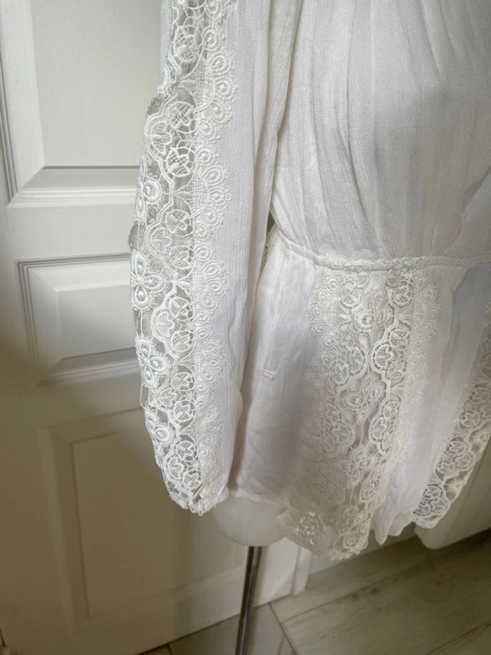 Combinaison short en dentelle - photo numéro 4