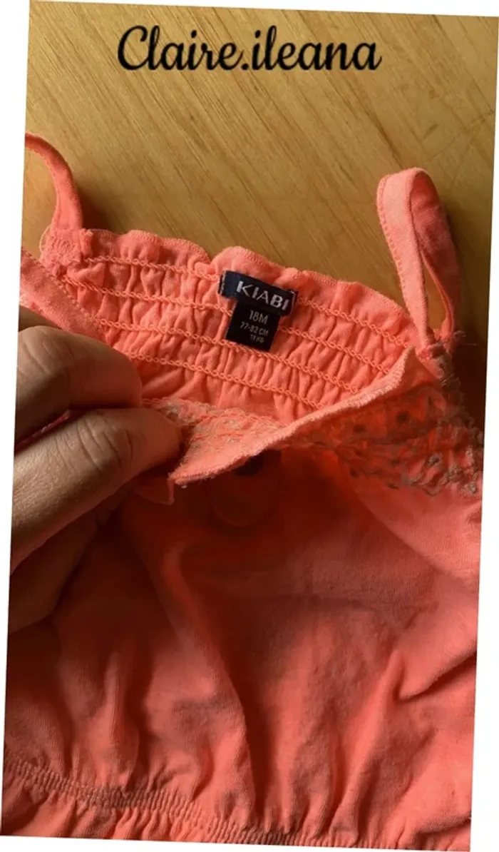 🛑robe corail 18 mois🛑 - photo numéro 3
