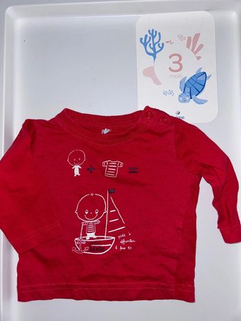 Tee shirt 3 mois