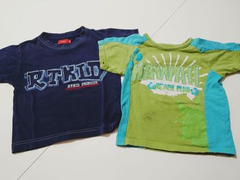 Lot de 2 tee-shirts
Taille 2ans