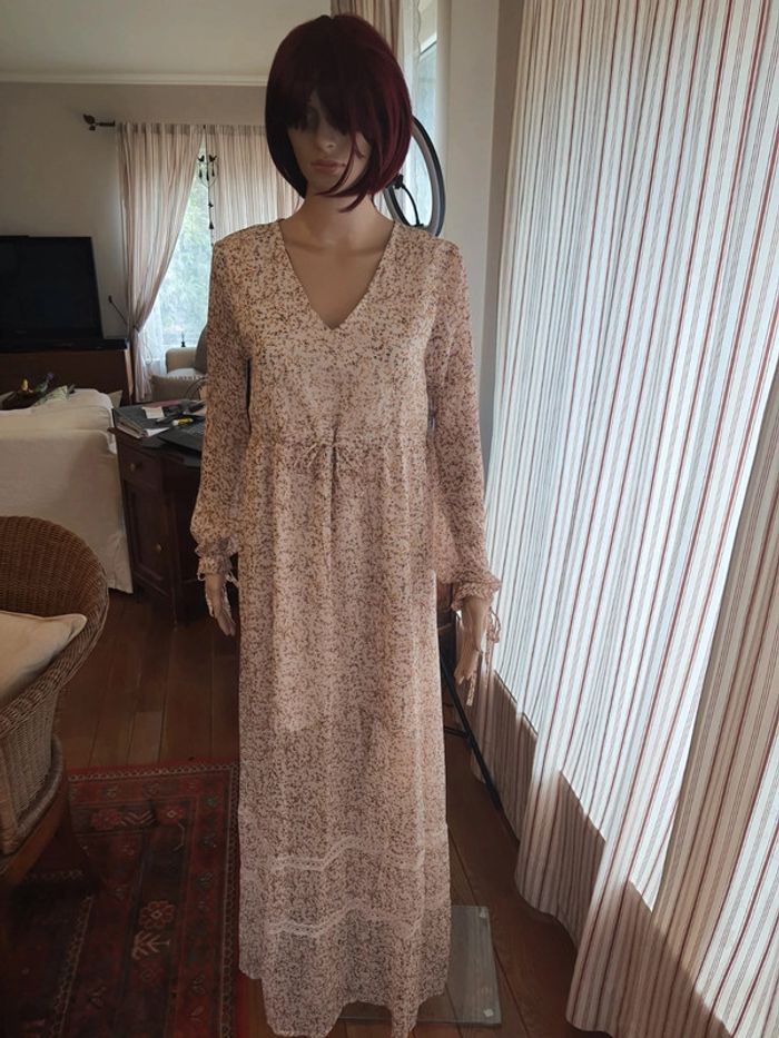 Jolie robe longue Vero Moda taille M - photo numéro 2