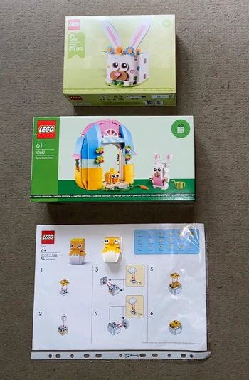 Lego 40682 + 40764 NEUF + Chick in Egg