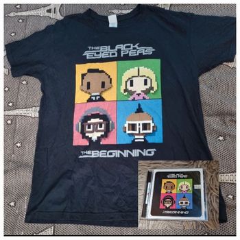 T-shirt (The Black Eyed Peas) taille L mixte + CD