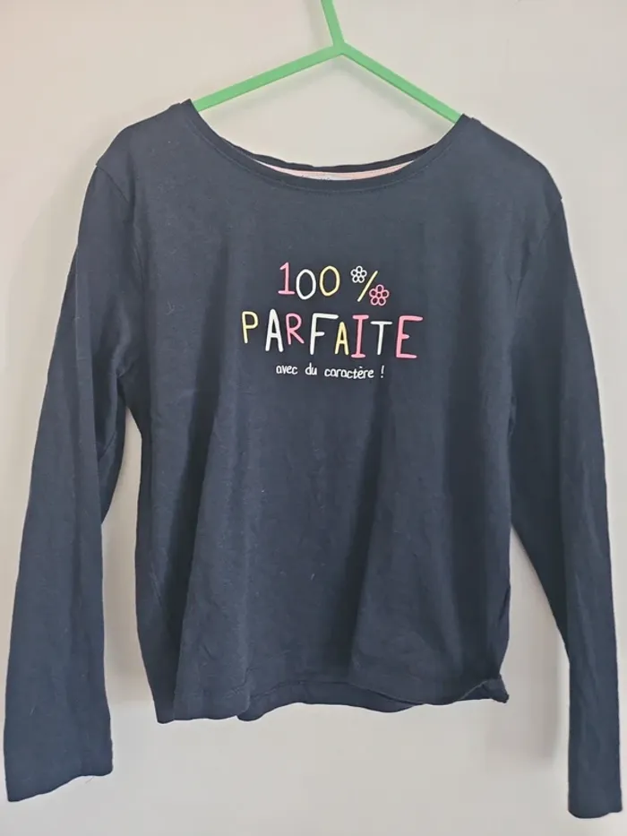 T-shirt ML fille 8 ans