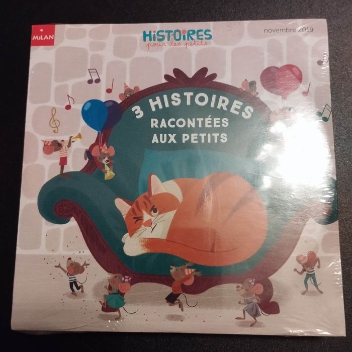 Lot de 9 CD histoires pour les petits enfants Milan neuf - photo numéro 4