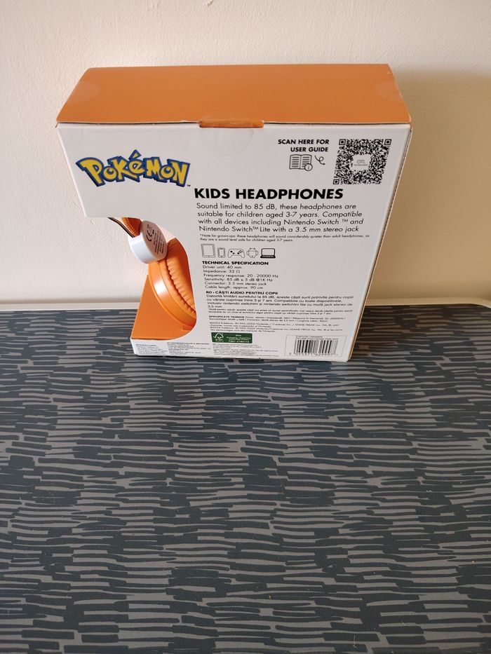 Casque audio pokemon - photo numéro 3