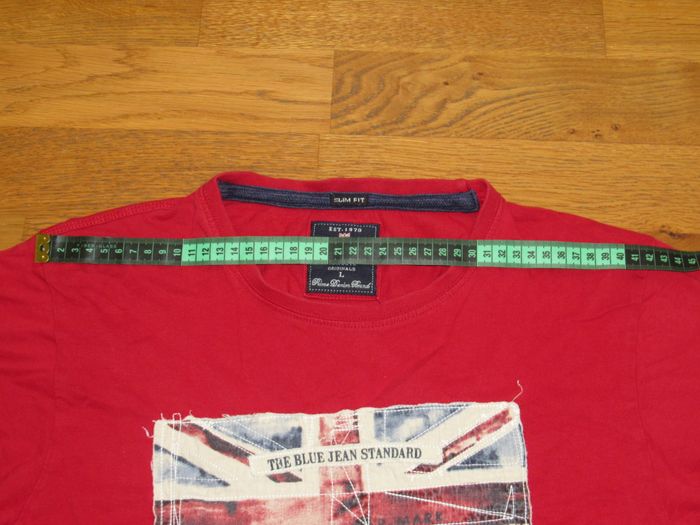 T-shirt Pepe Jeans London rouge - Taille S - photo numéro 6