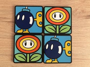 Sous-verres Mario Nintendo Club