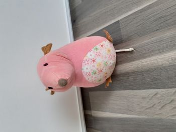 Peluche souris rose