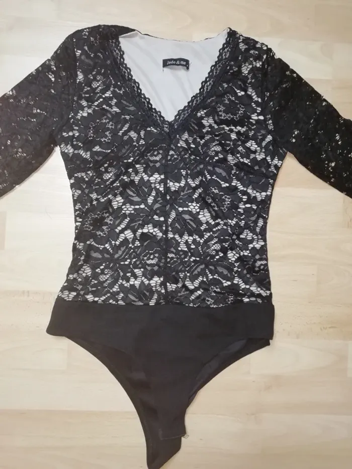 Body dentelle noir