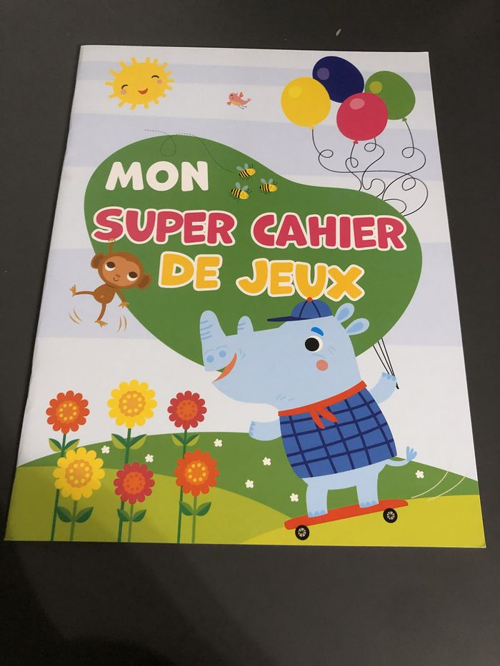 Mon super cahier de jeux
