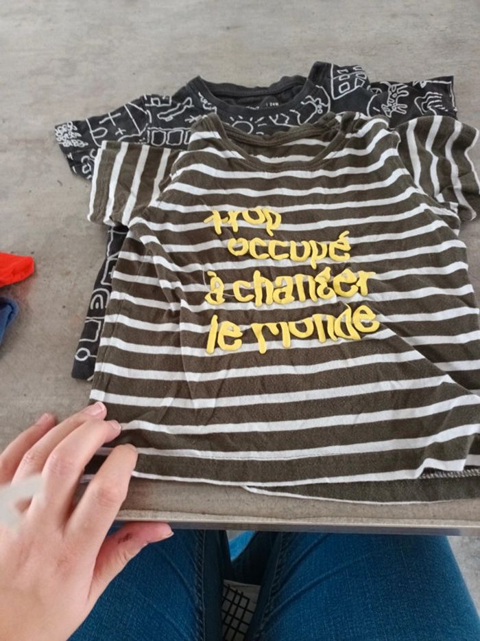 Lot tshirt 24m - photo numéro 6
