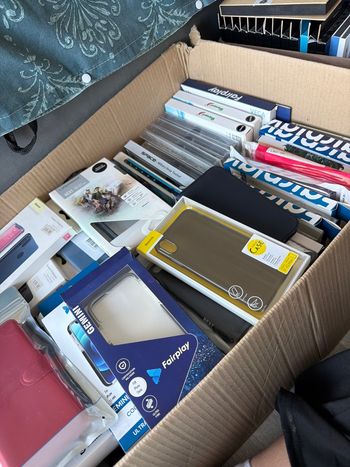 Coque et verre de protection téléphone 