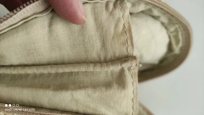 Petit sac à dos en paille vintage - photo numéro 9