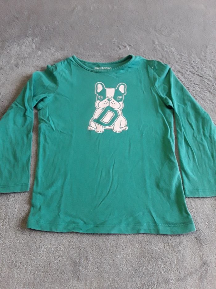 Tee shirt manches longues fille 4 ans - photo numéro 2