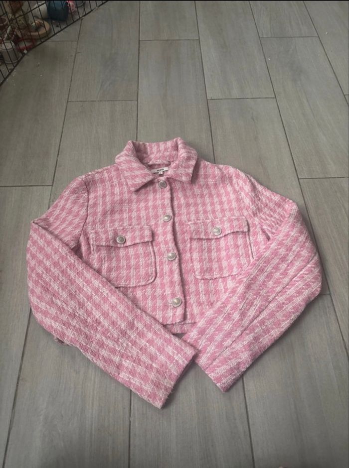 Veste courte rose BZB taille S