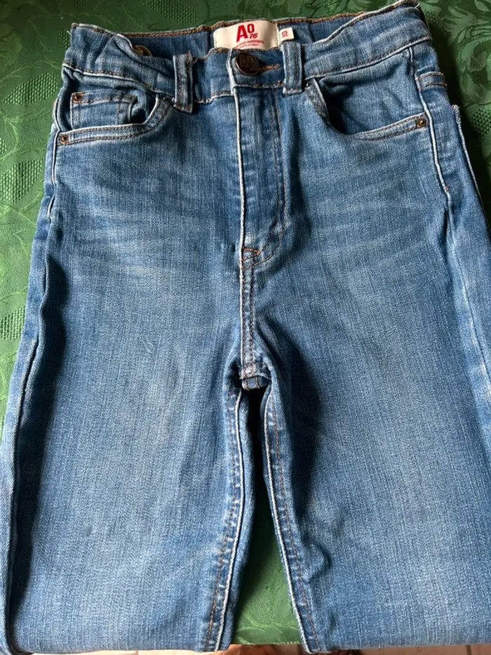 Jeans 👖 slim 10 ans garçon Ao 76 - photo numéro 2