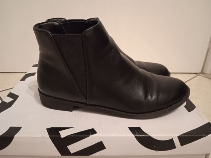 Bottines noires Gémo - 36