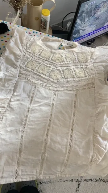 Blouse à volants pimkie