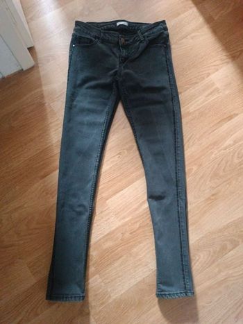 Jean slim noir strass Promod 40