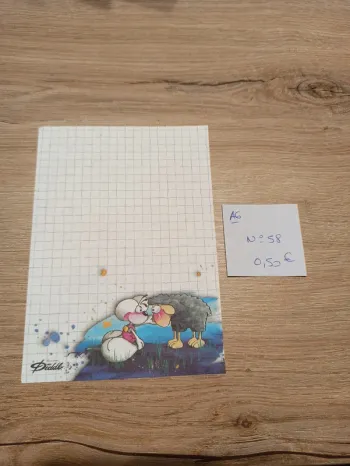 Feuille Diddl A6 58 0,50€