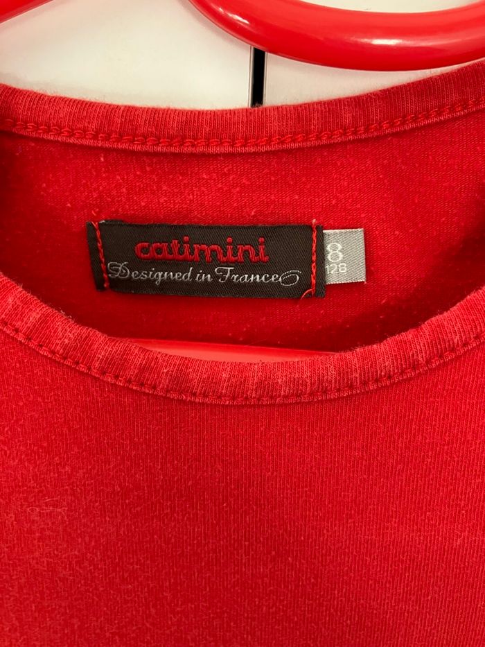 Haut rouge fille 8 ans catimini - photo numéro 3