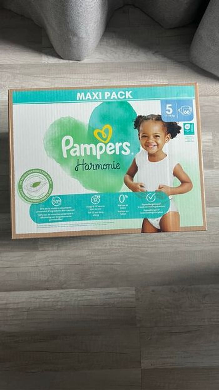 Pampers harmonies taille 5