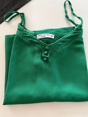 Petit top vert