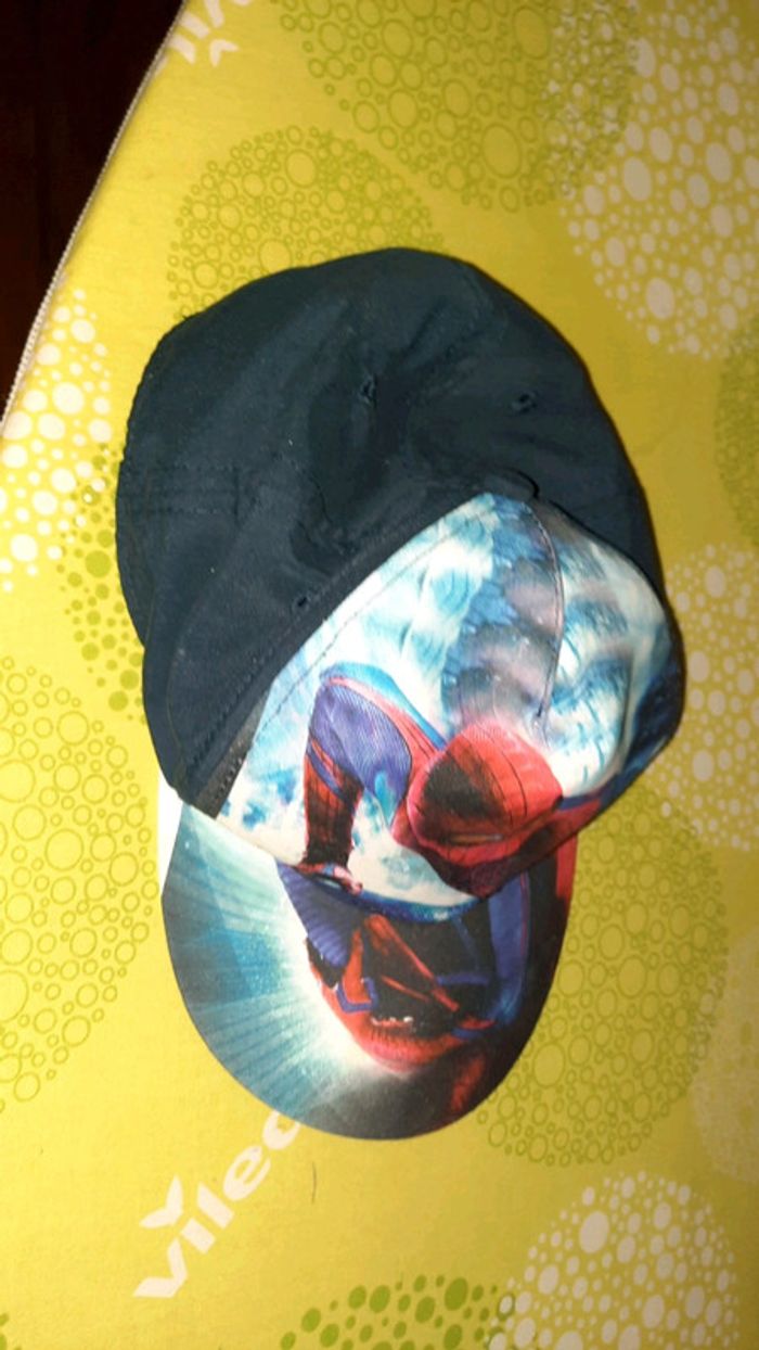 Casquette spiderman - photo numéro 2