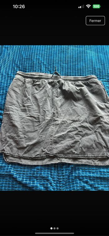 Jupe noir kiabi