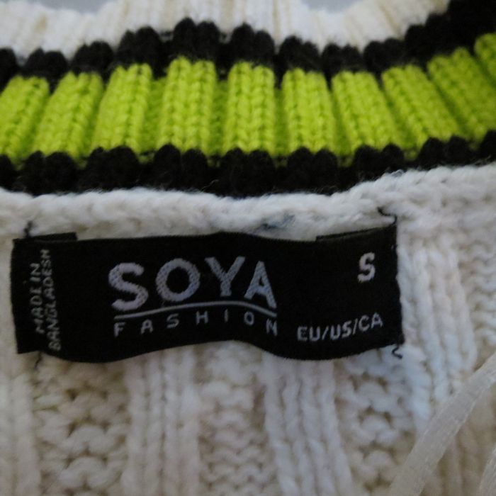 Pull oversize col V style varsity FB Sister 🤩 S / 36 / 8·Très bon état - photo numéro 9