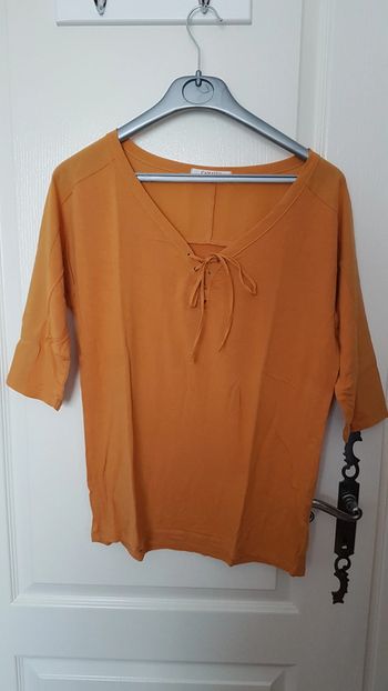 T-shirt jaune camaieu