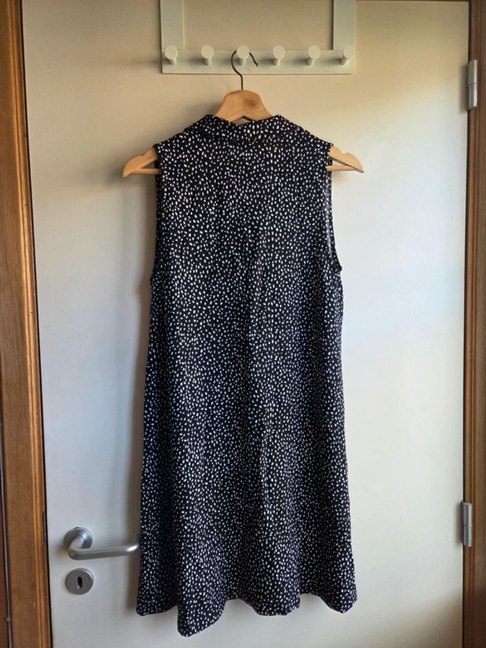 Robe sans manches C&A  noire à pois - Taille M - photo numéro 4