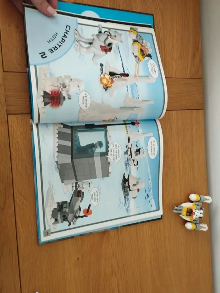 Livre Lego Star Wars "construis ton aventure" avec lego - photo numéro 4