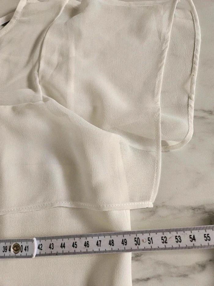 Débardeur avec voile blanc taille M - photo numéro 7