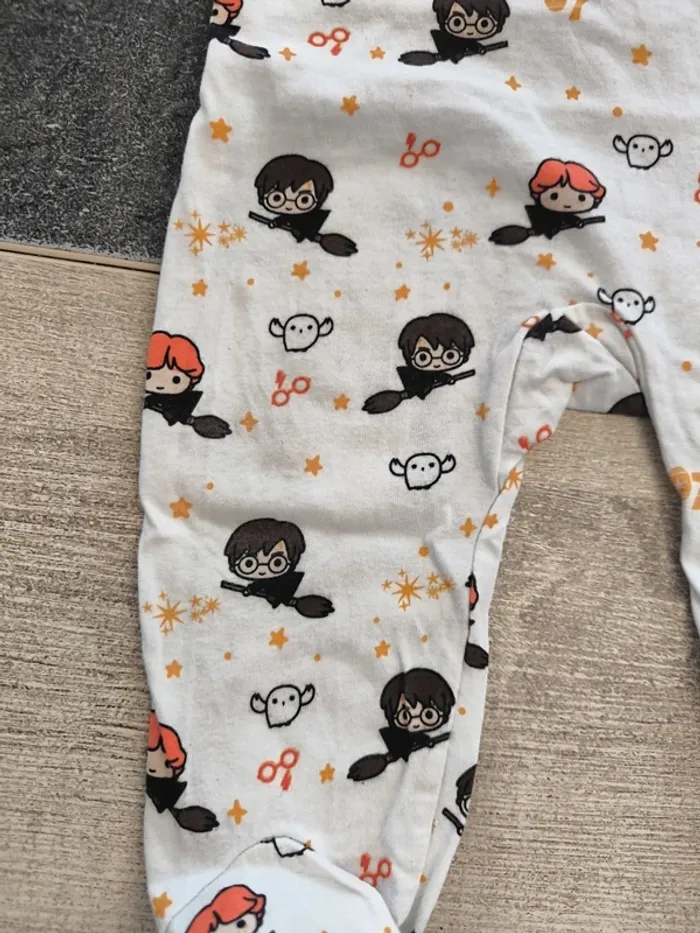 Pyjama léger garçon 12 mois Harry Potter - photo numéro 3