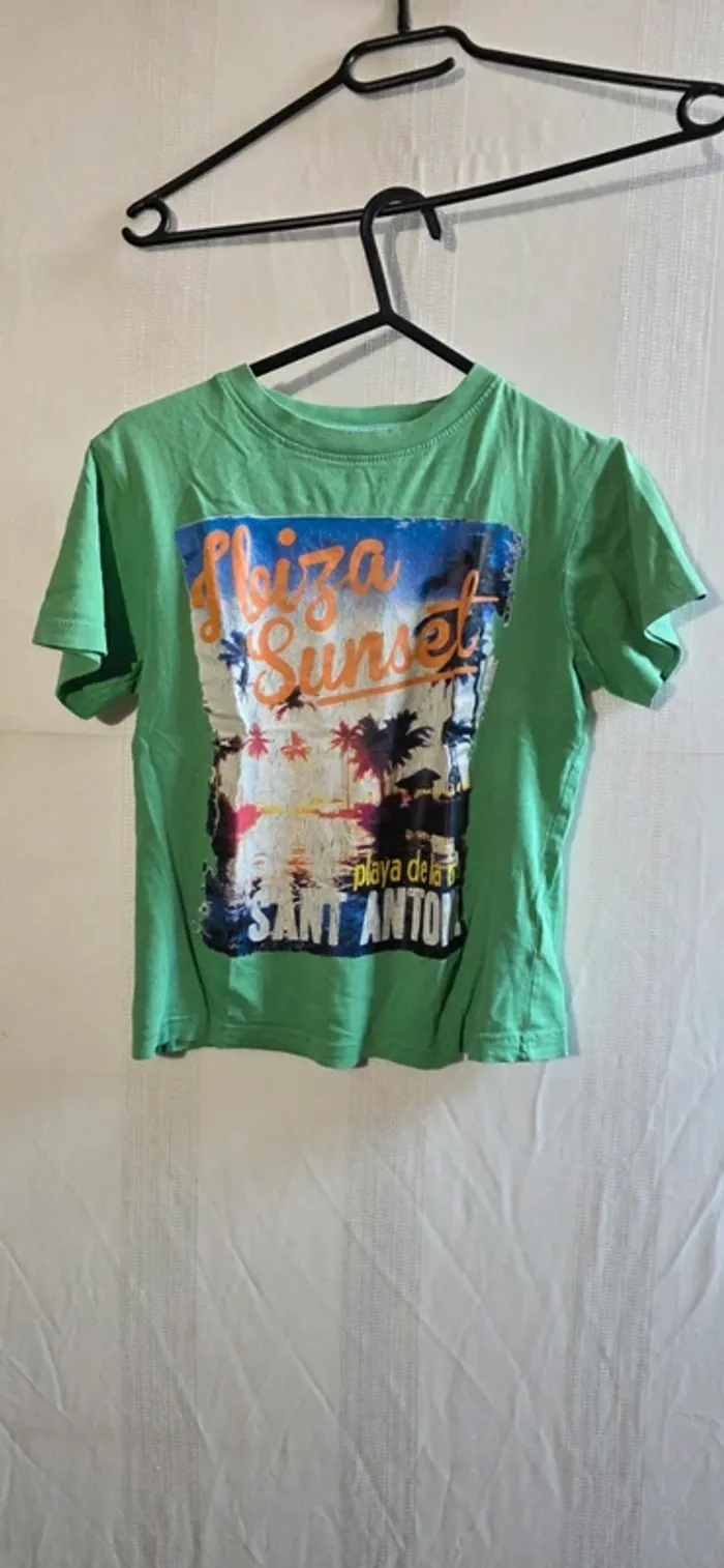 Tee-shirt 10ans 134 140cm - photo numéro 2