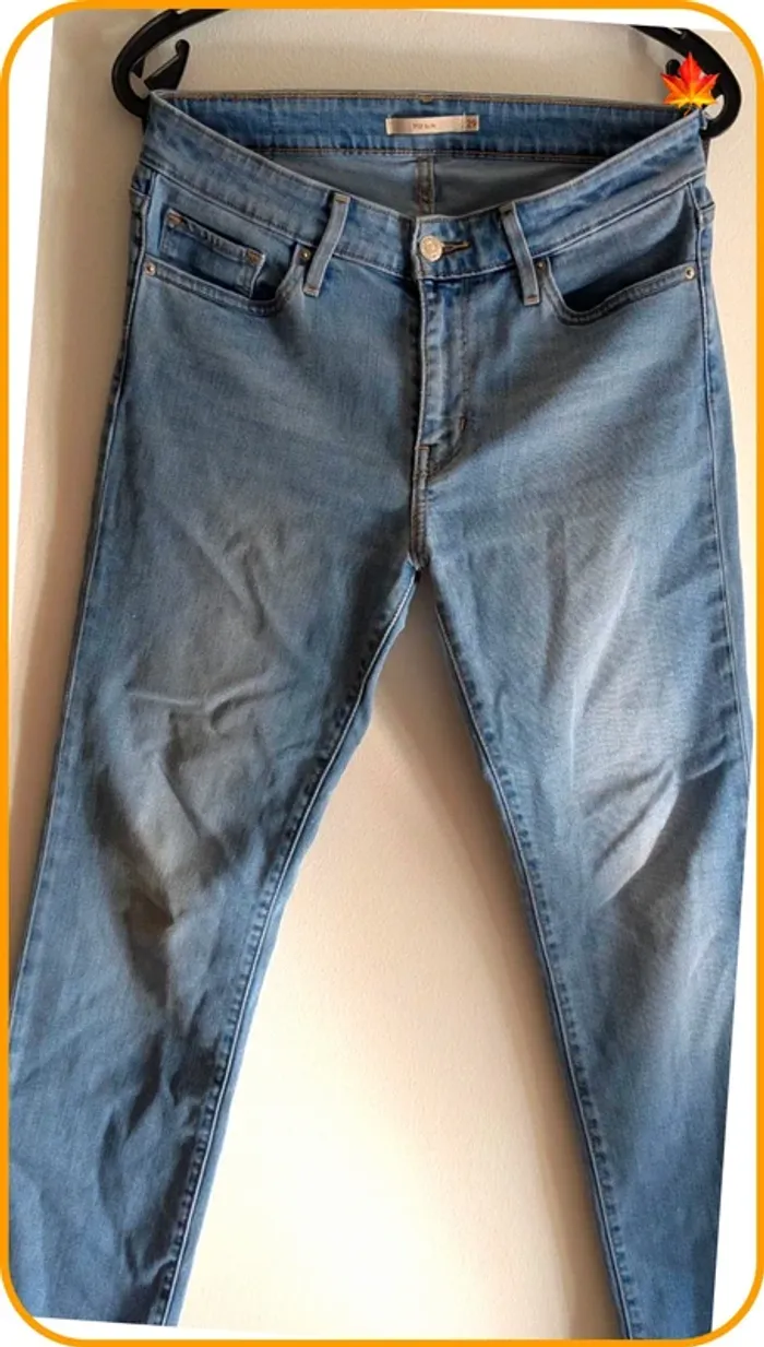 Jeans slim Levi's 712 femme 38 - photo numéro 3