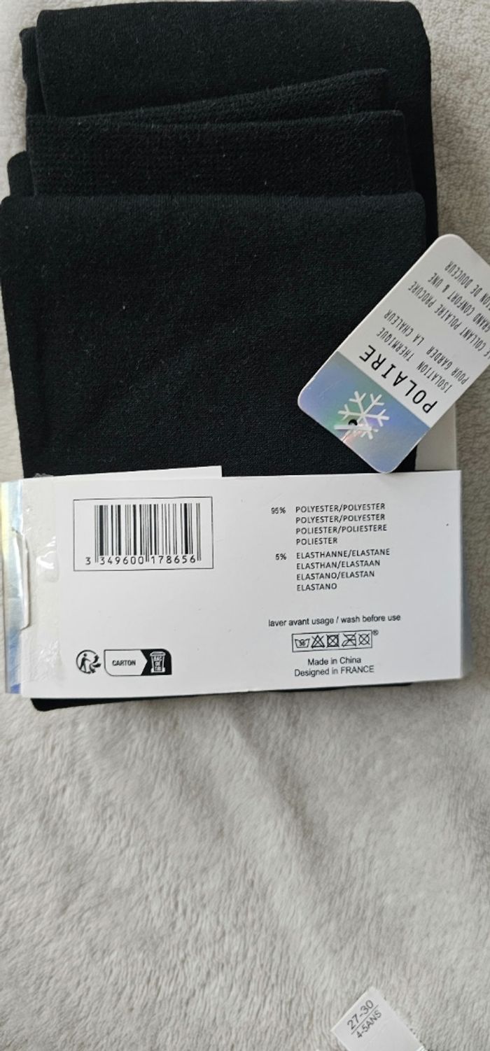 Collant chaud polaire fille 8-10 ans – Funny Girl - photo numéro 4