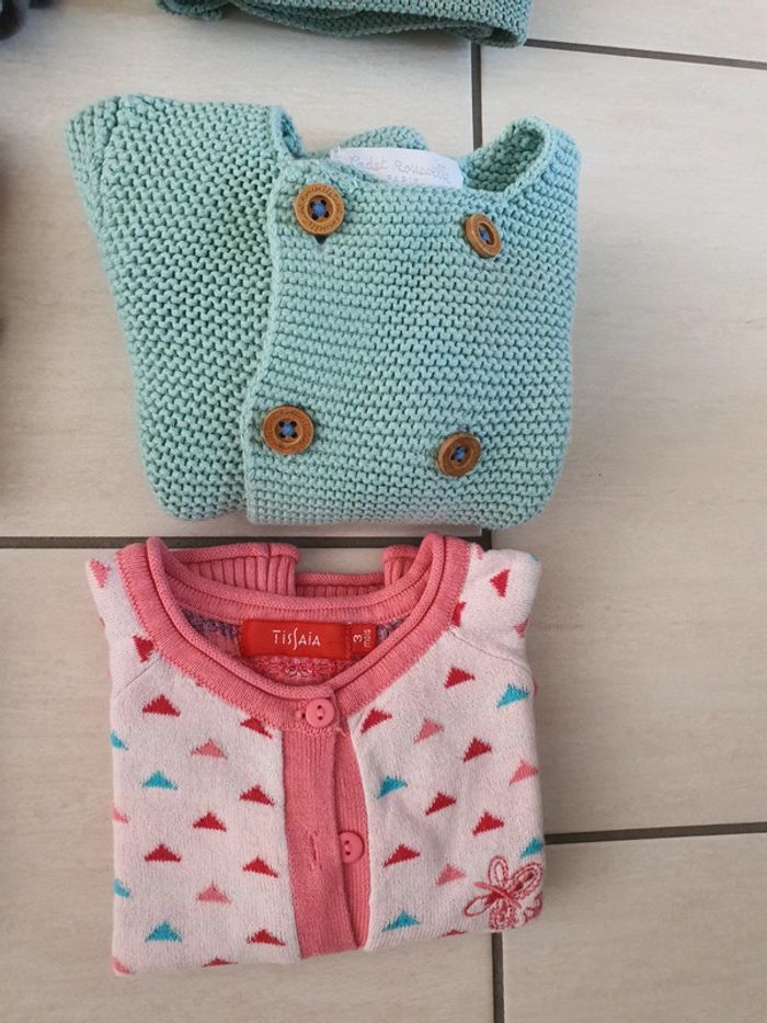 Lot de 6 vestes 3 mois - photo numéro 3