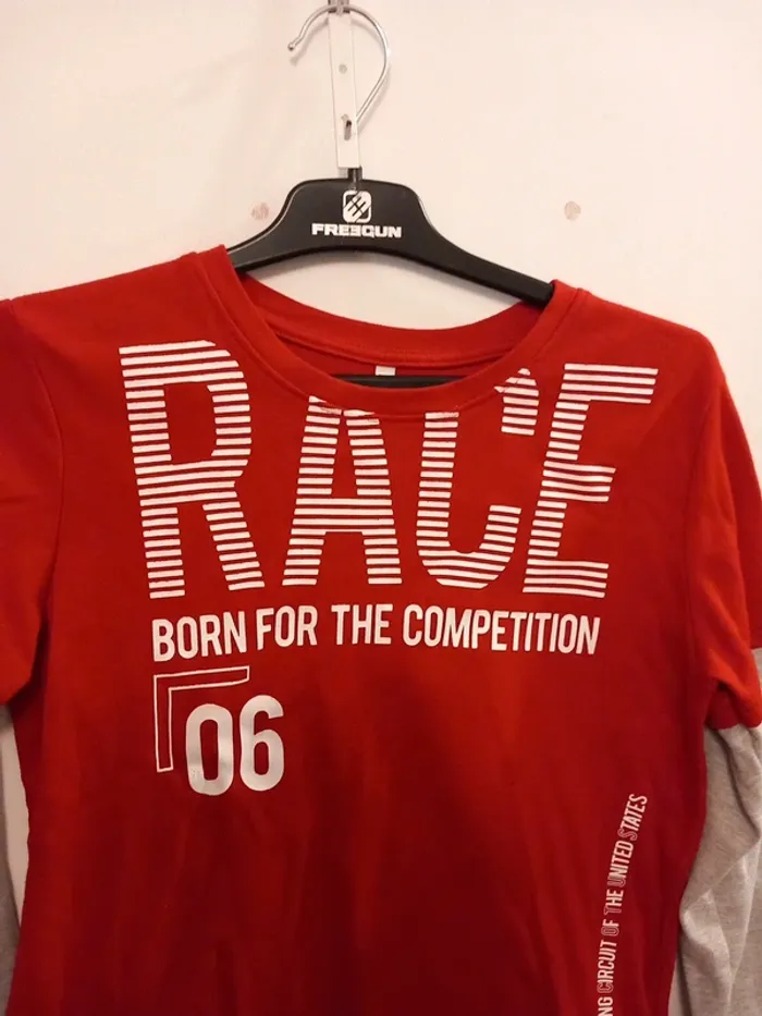 T shirt manche longue 12 ans - photo numéro 2