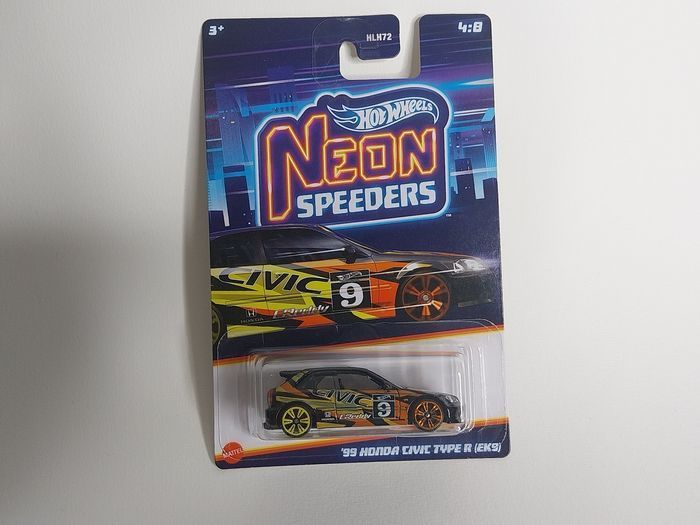 Hot Wheels Néon Speeder '99 Honda Civic Type R (EK9) 2023
