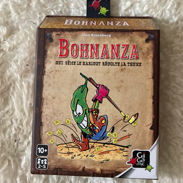 Jeu gigamic bohnanza neuf
