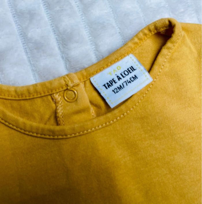 Tee-shirt fille 12 mois, TAO - photo numéro 2