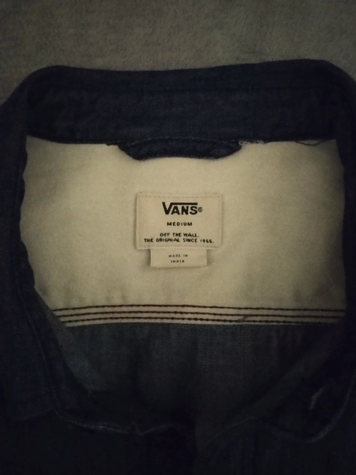 Chemise en jean homme Vans taille M - photo numéro 2