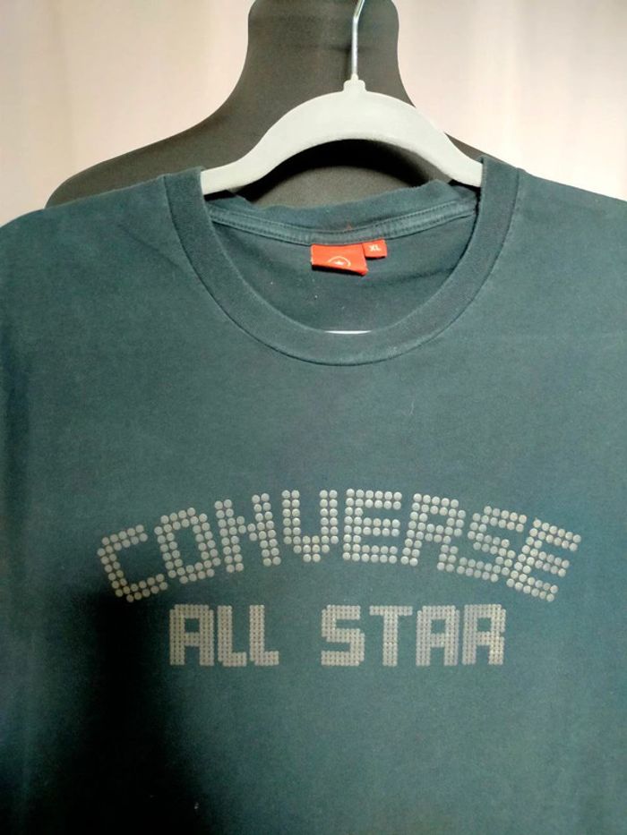 T-shirt Converse All Star – Noir – Taille XL - photo numéro 2